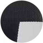 color blackout negro-blanco