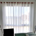 cortina velo corrediza sencilla