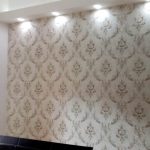 papel de colgadura gris