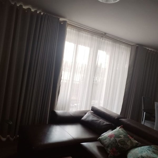 cortinas elegantes para sala comedor